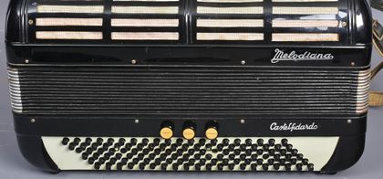 various-Melodiana vintage accordion,case AS